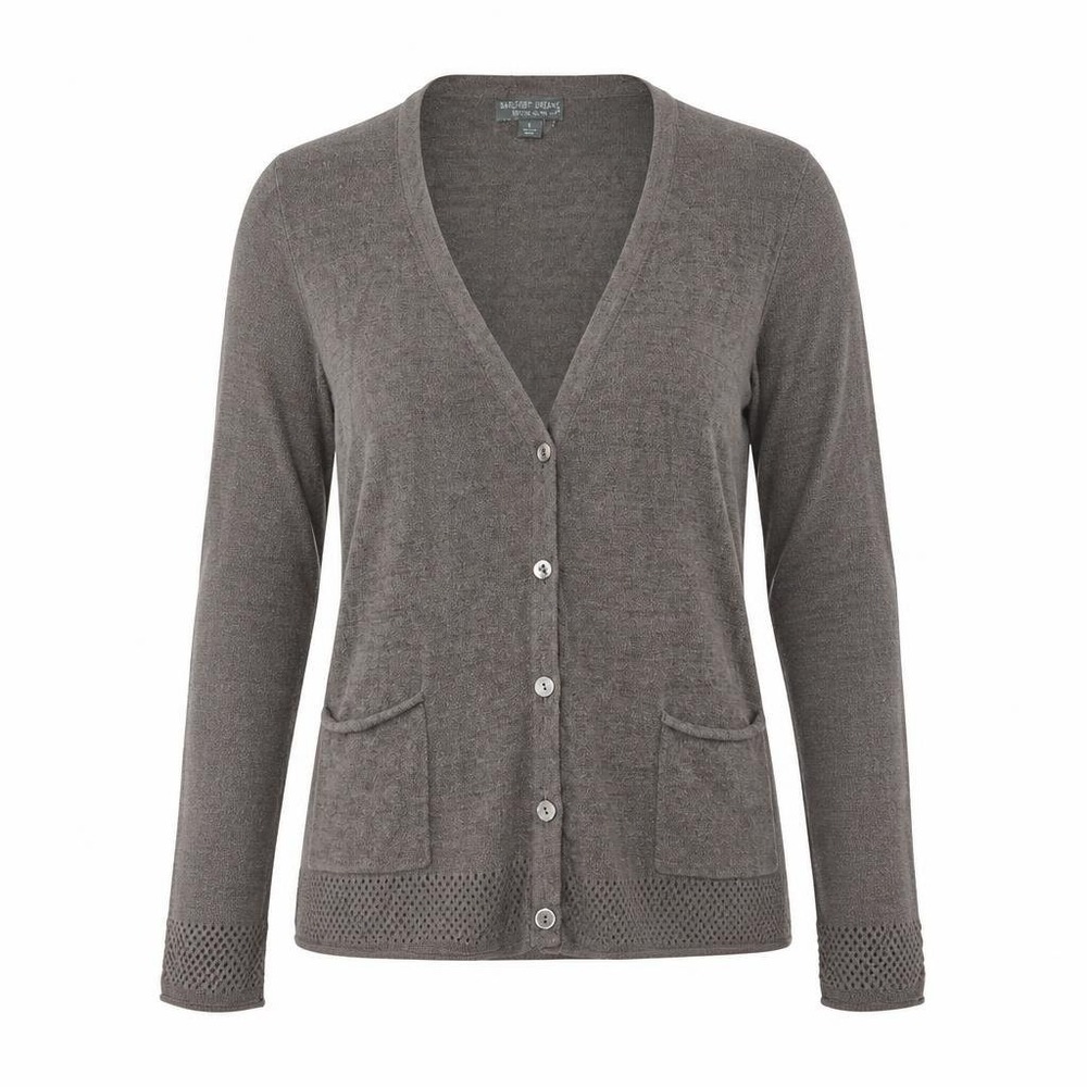 Barefoot Dreams Cardigan Womens L CozyChic Ultra Lite Comfort Sweater Lounge
